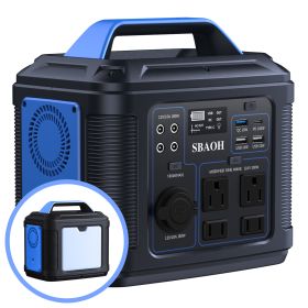 300W Portable Power Station,296Wh 80000Mah Backup Lithium Battery,Solar Generator For Home And Outdoor Emergency Power Outage,Solar Panel Is Not (Option: 110V)